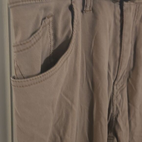 Prana Brown Chinos with Lightweight Fabric and Relaxed Fit 38 34 - Picture 5 of 12